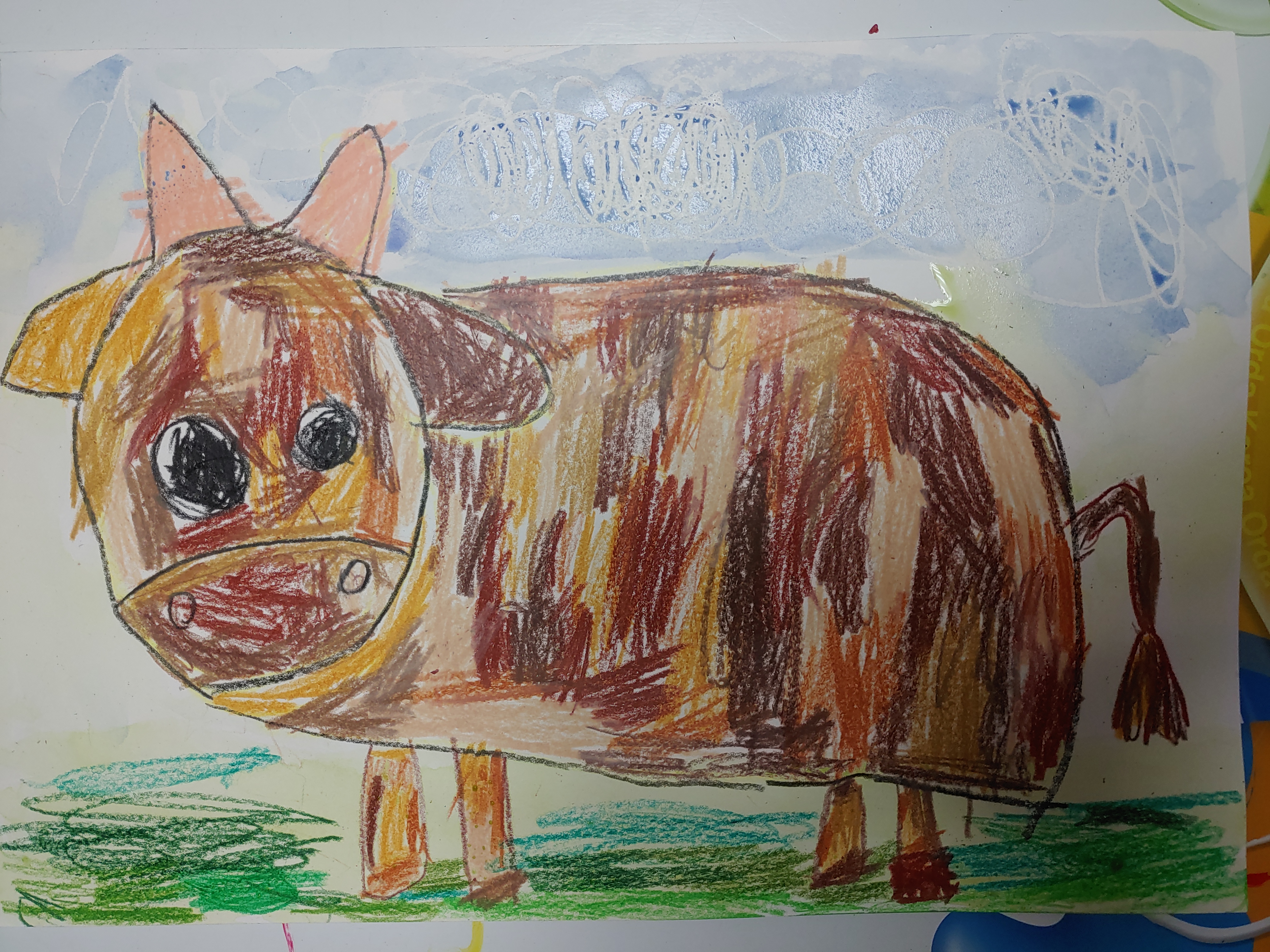 친하게 지내자 칡소야_유치부_유지윤