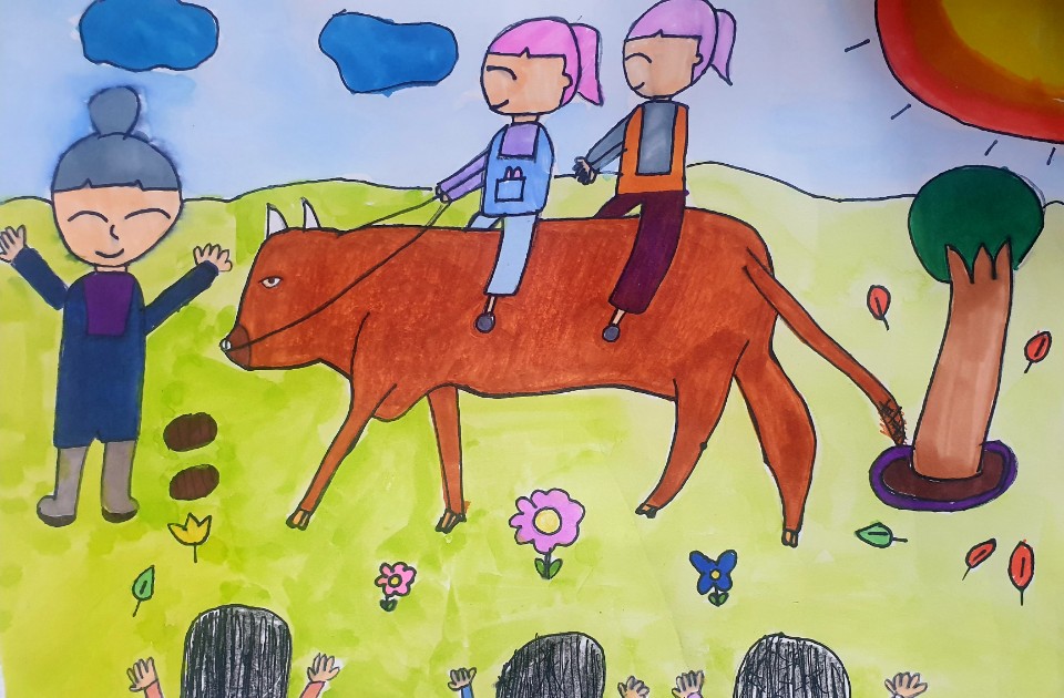 우리 황소가 최고예요!