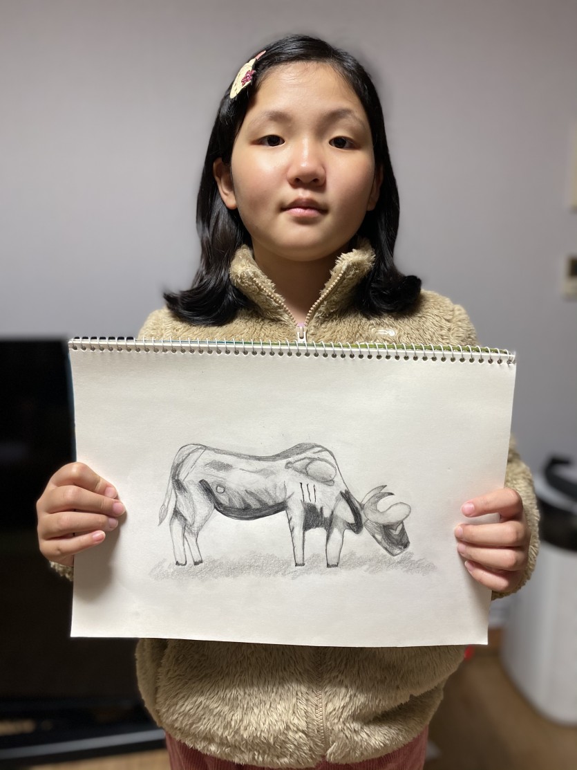 복혜윤 한우그리기