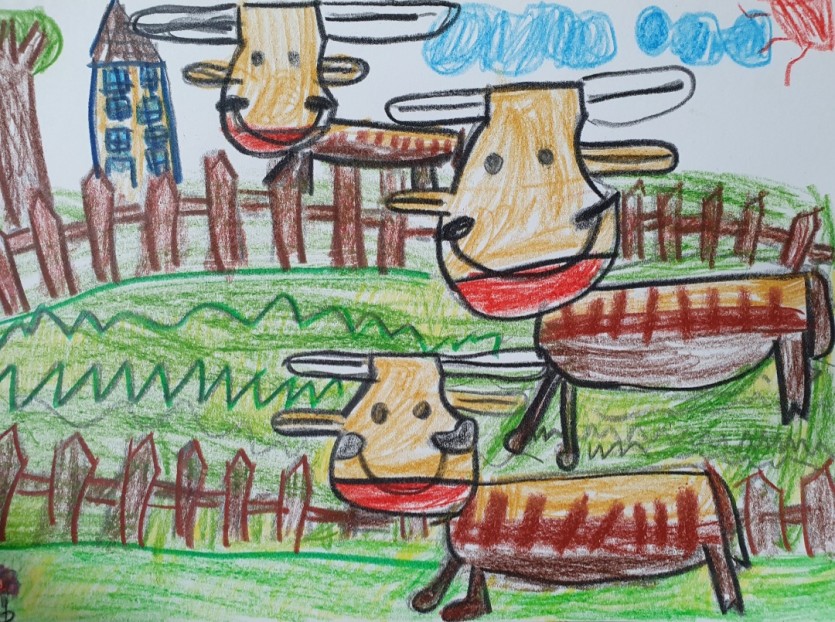 기쁜 소 삼총사