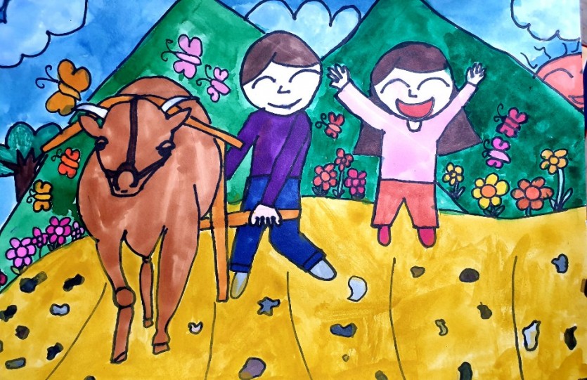 한우 그림그리기 대회